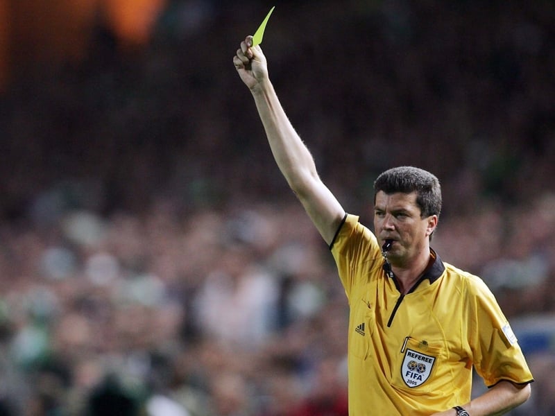 Herbert Fandel officiated the Scandinavian scrap between Denmark and Sweden