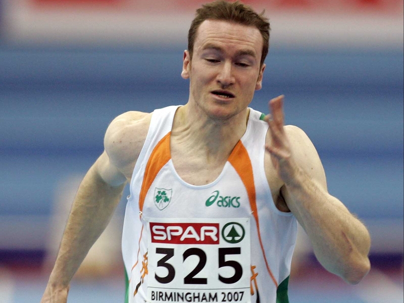 Paul Hession is going for a 100 and 200 metres double win in Santry on Sunday