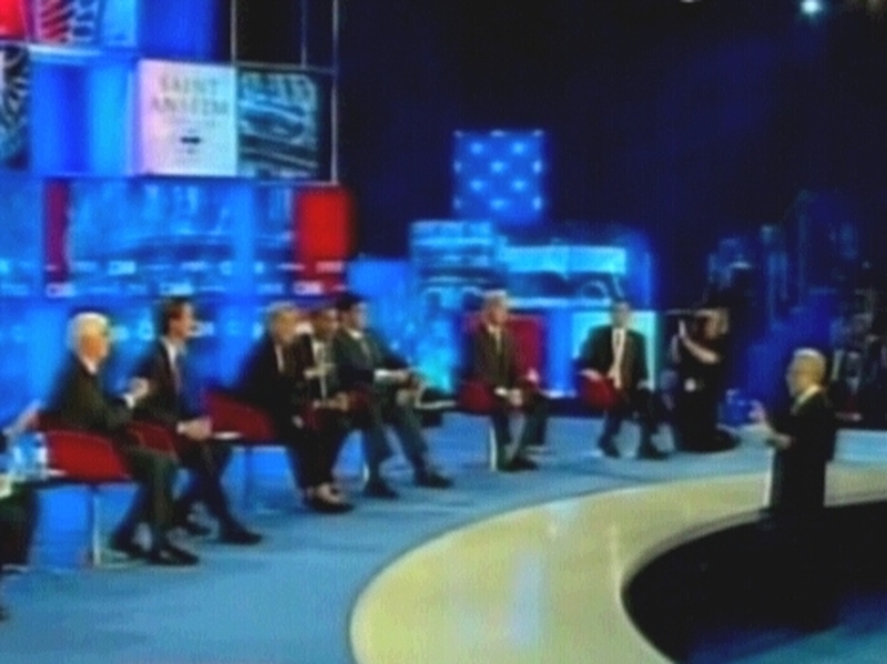 TV debate - Eight candidates on CNN