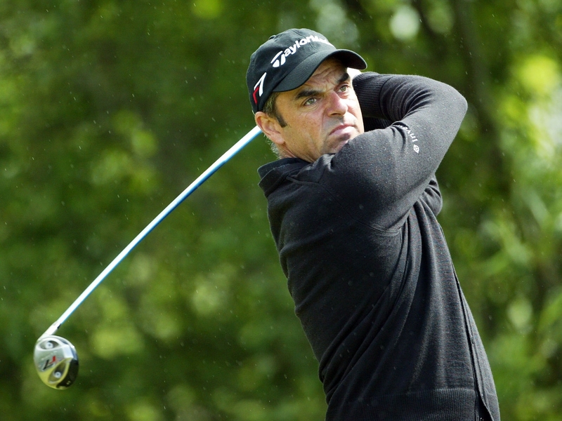 Paul McGinley rediscovered his best form at Carnoustie on Thursday