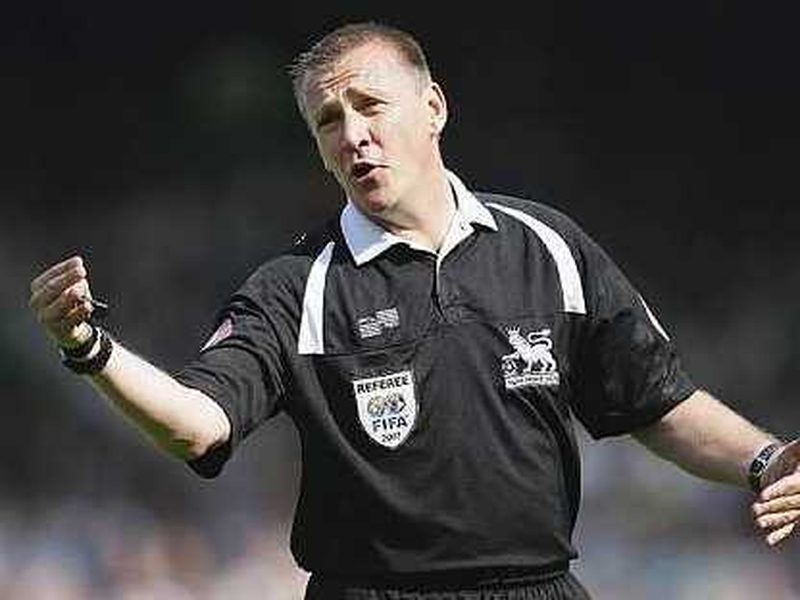 Graham Poll is no stranger to controversy himself, having awarded a Croatian player two yellow cards without sending him off during the 2006 World Cup