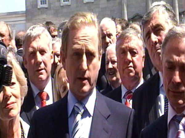 Enda Kenny - Met with Mary Harney today