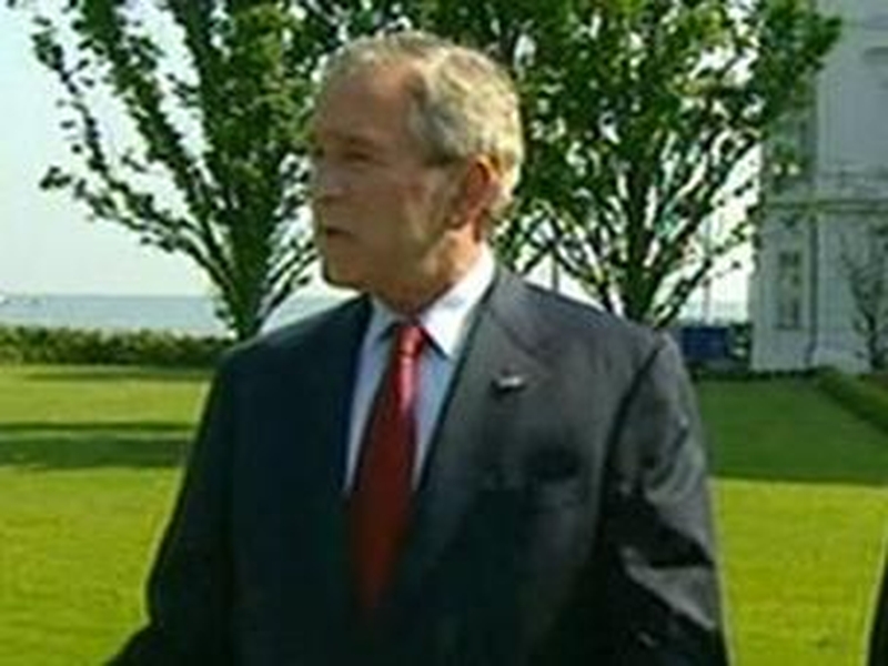 George Bush - Reserves move wouldn't affect prices