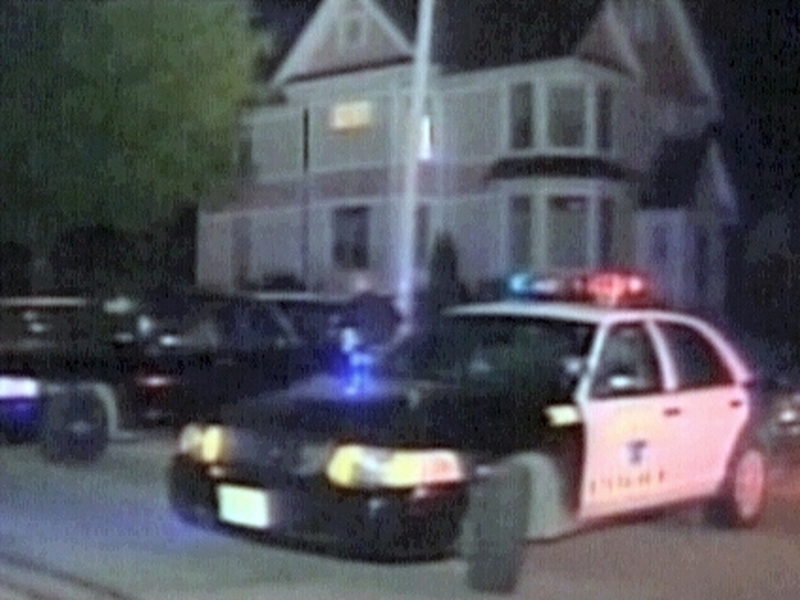 House in Delavan - Scene of shooting