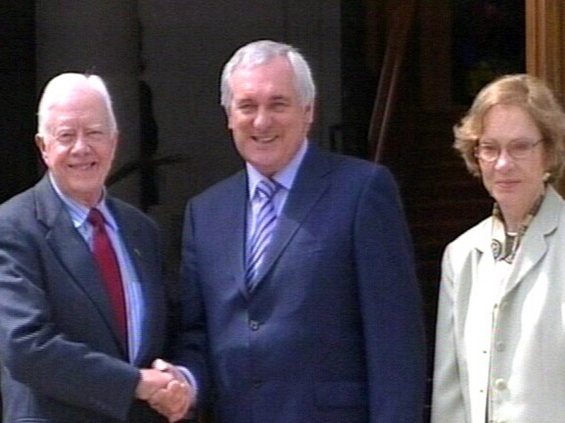 Jimmy Carter - Ireland the EU's 'pre-eminent voice for human rights'