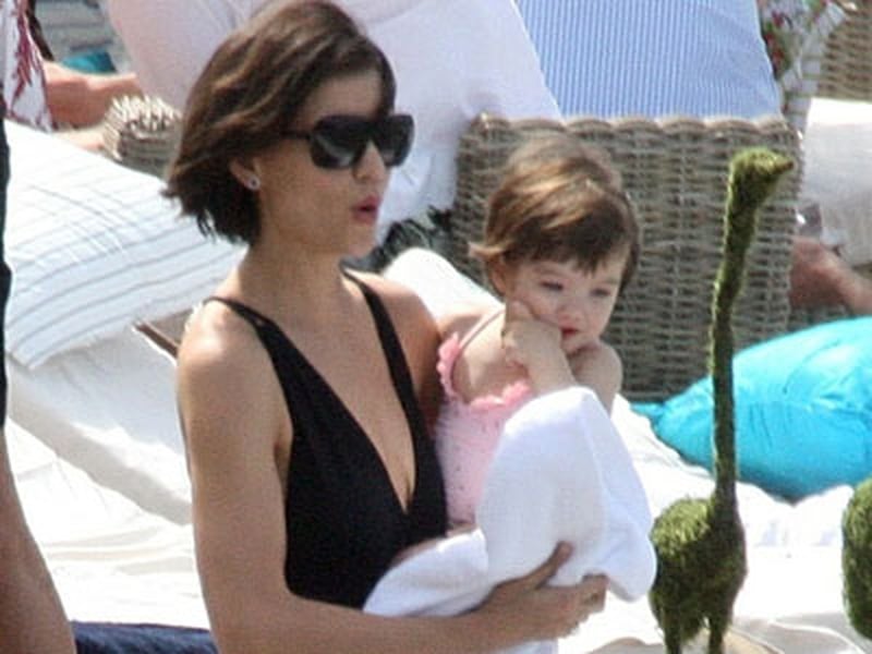 Katie Holmes with daughter Suri