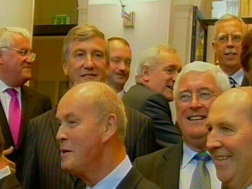 Ministers of State - Bertie Ahern mingles with his junior ministers