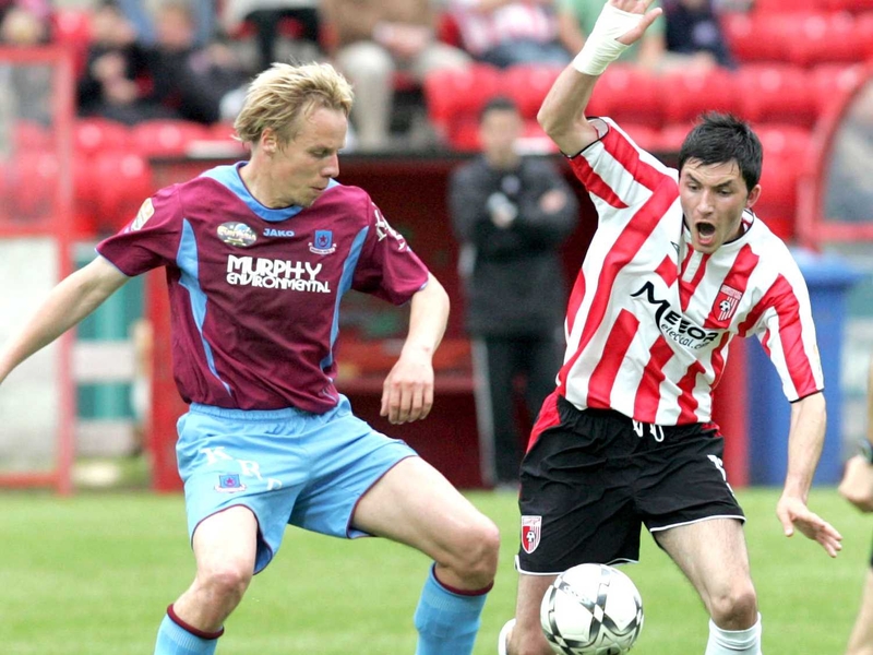 Sami Ristila scored the only goal of the game for Drogheda United