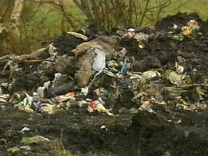 Illegal dumping - 20 sites found in Northern Ireland