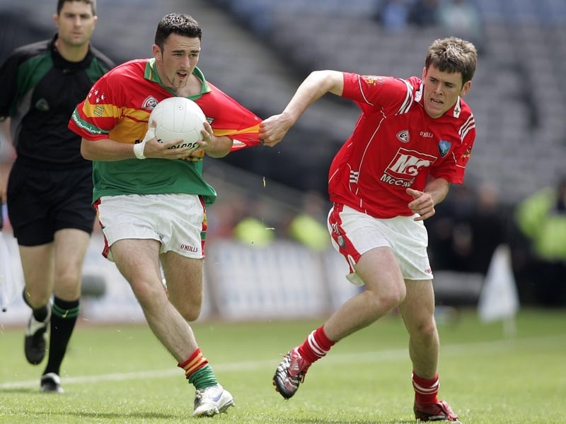 The Carlow and Louth minor encounter was marred by an ugly fracas