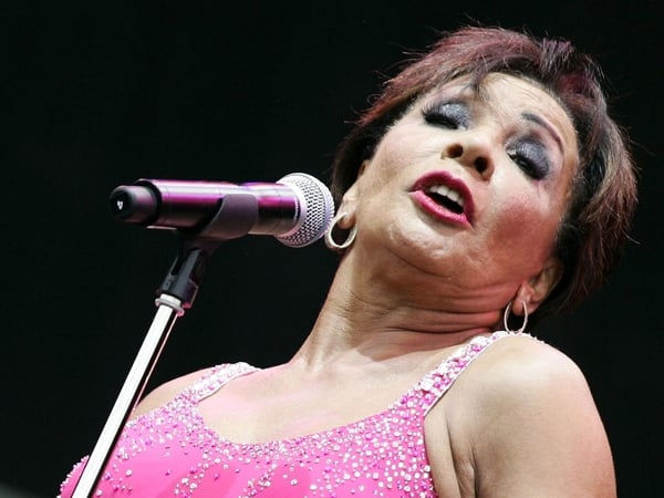 Shirley Bassey at Glastonbury