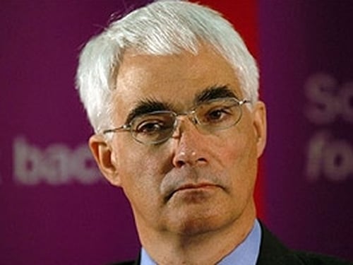 Alistair Darling - Announces bank rescue plan