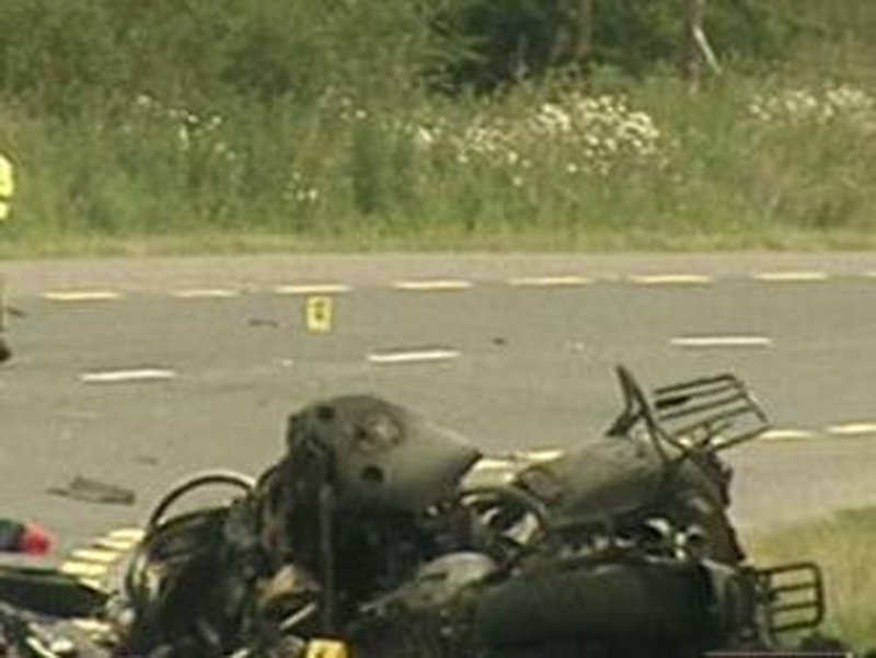 Accident Scene - Two men were killed