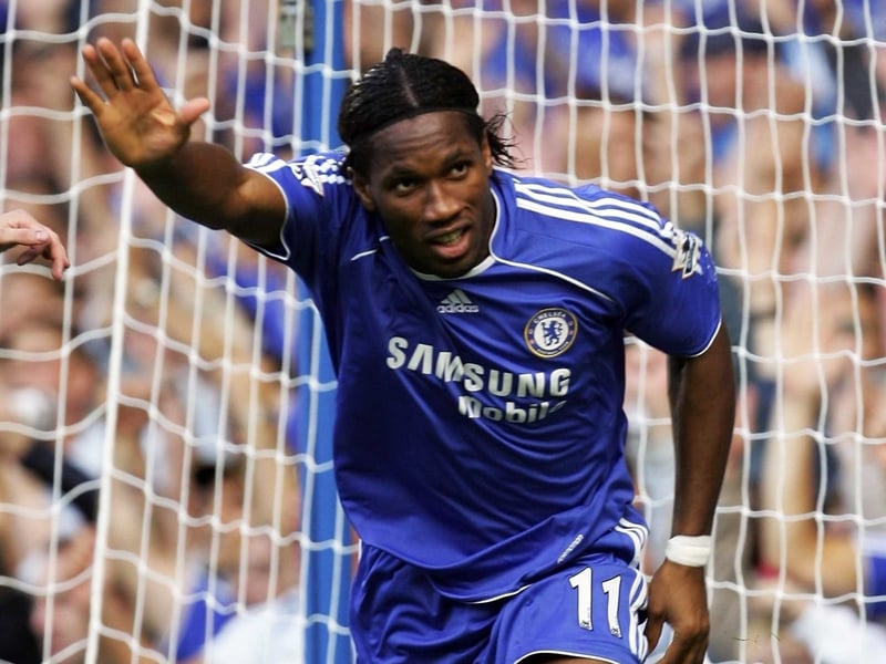 Didier Drogba's brace set Chelsea on their way to the last 16