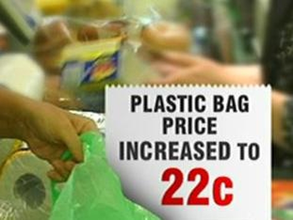 Litter - Plastic bag levy up