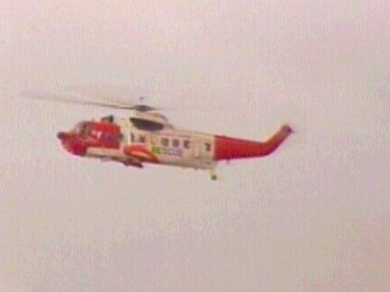 Coast Guard - Airlifted diver to Isle of Man