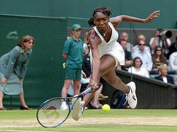 Wimbledon champion Venus Williams