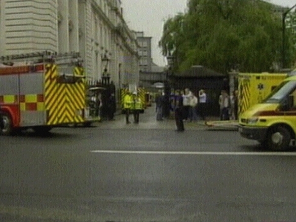 Natural History Museum - Staircase collapses
