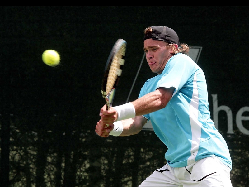 Louk Sorenson was beaten by Danish qualifier Martin Pedersen