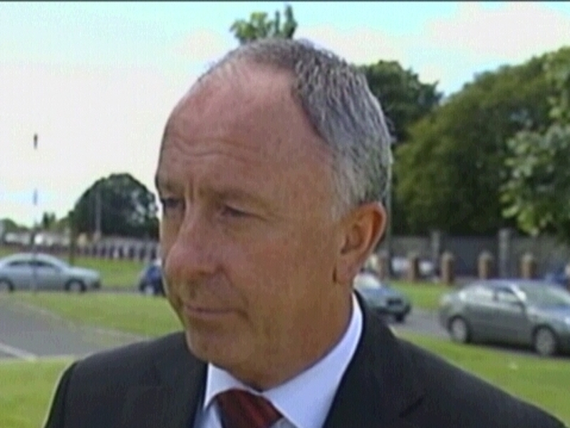 Dermot Ahern - On a three-day visit to the region