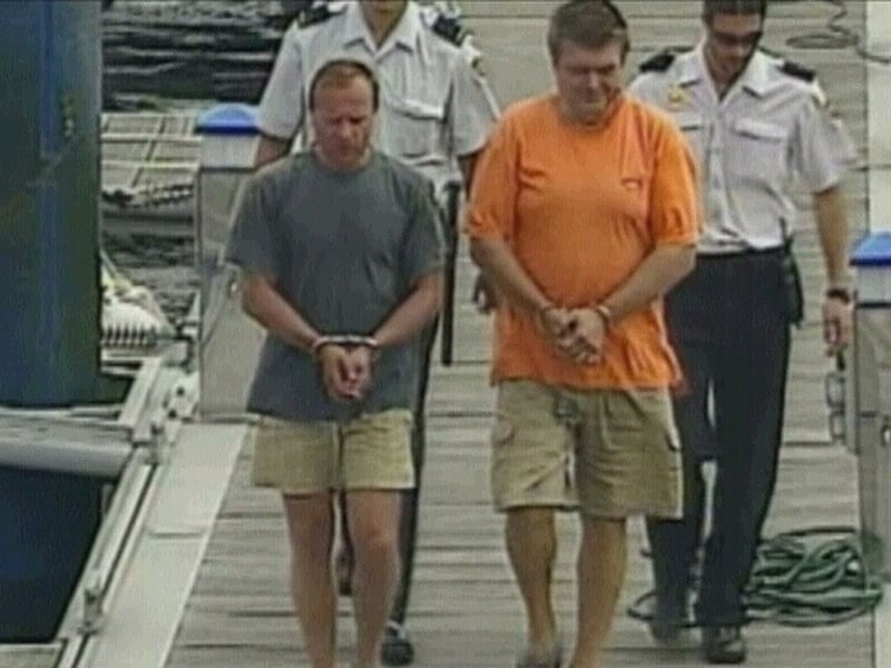 Arrests - Two men taken into custody on request of the gardaí