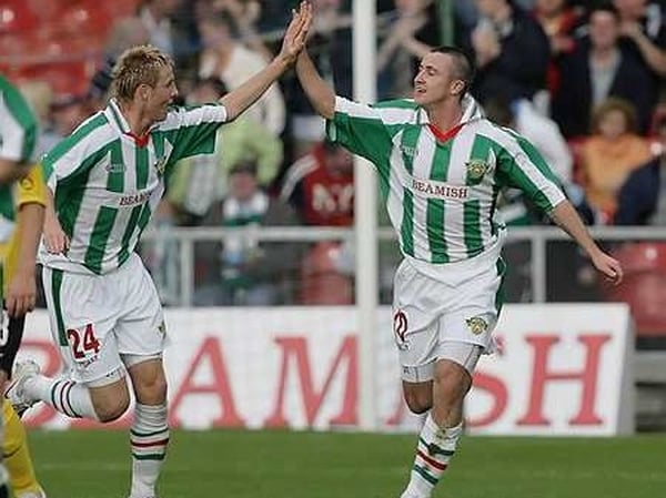 Roy O'Donovan was on the mark once again for Cork City