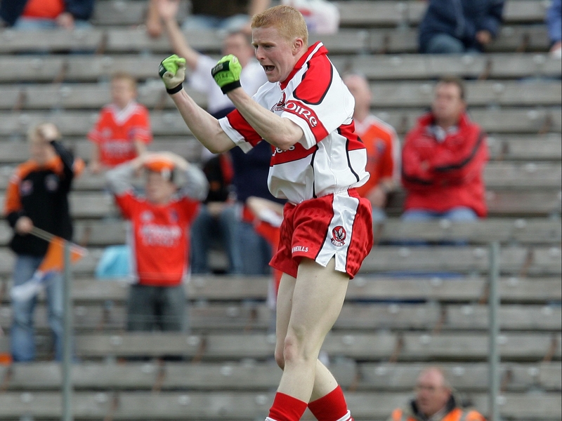 Colin Devlin's goal helped Derry overcome Mayo