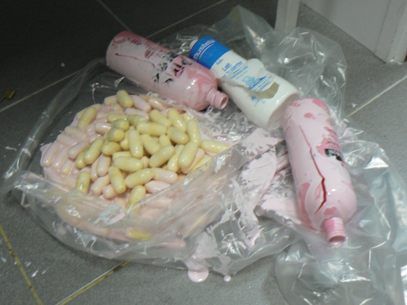 Dublin Airport - Cocaine found in shampoo bottles