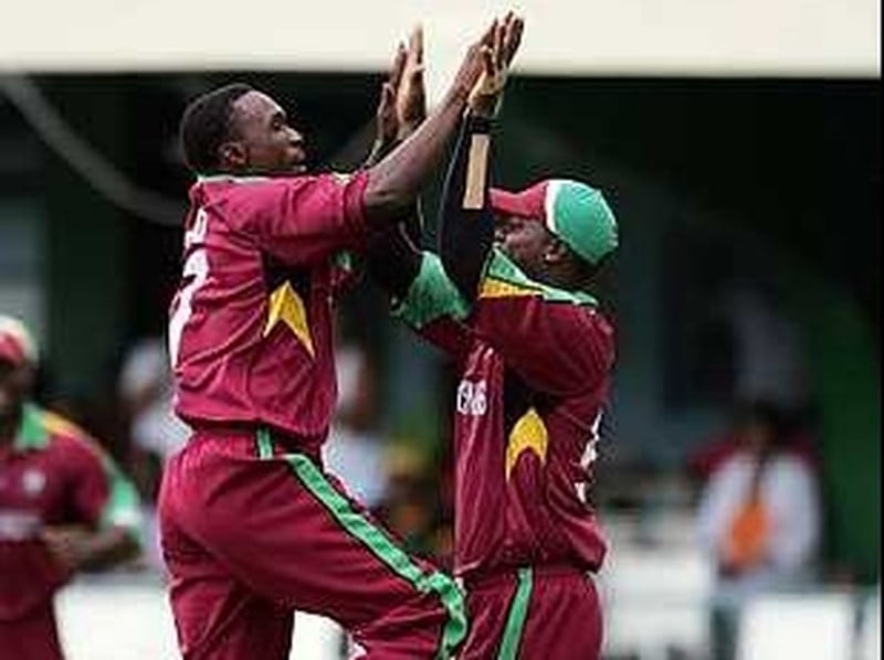 Dwayne Bravo and his West Indies side powered to a convincing win