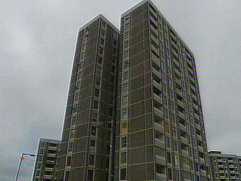Ballymun - Towers demolished in the project
