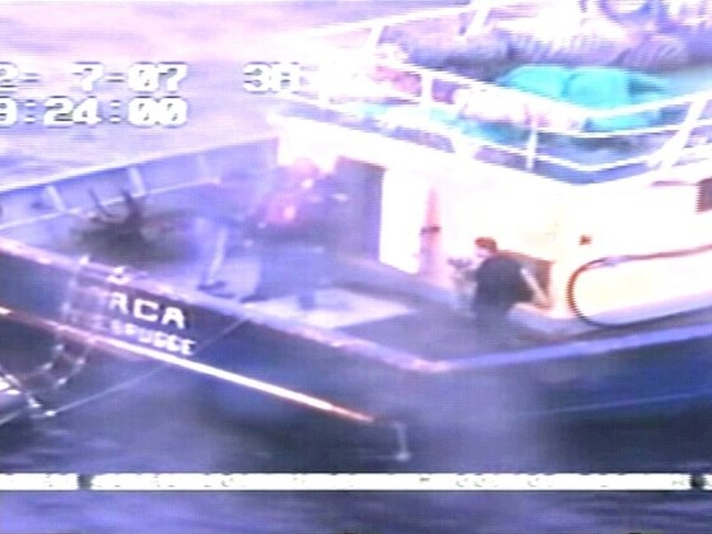 Arca - Sinking vessel off SE coast