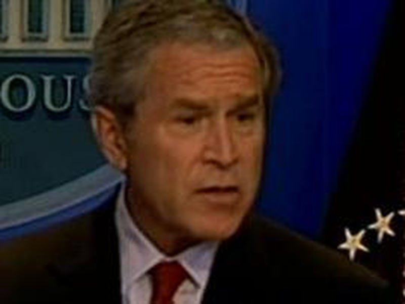 George W Bush - Towns vote to arrest US president