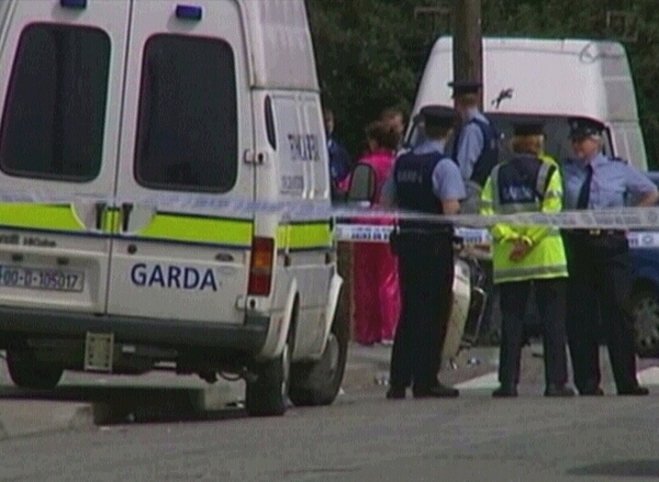 Finglas - Two men fired shots when a man answered the door