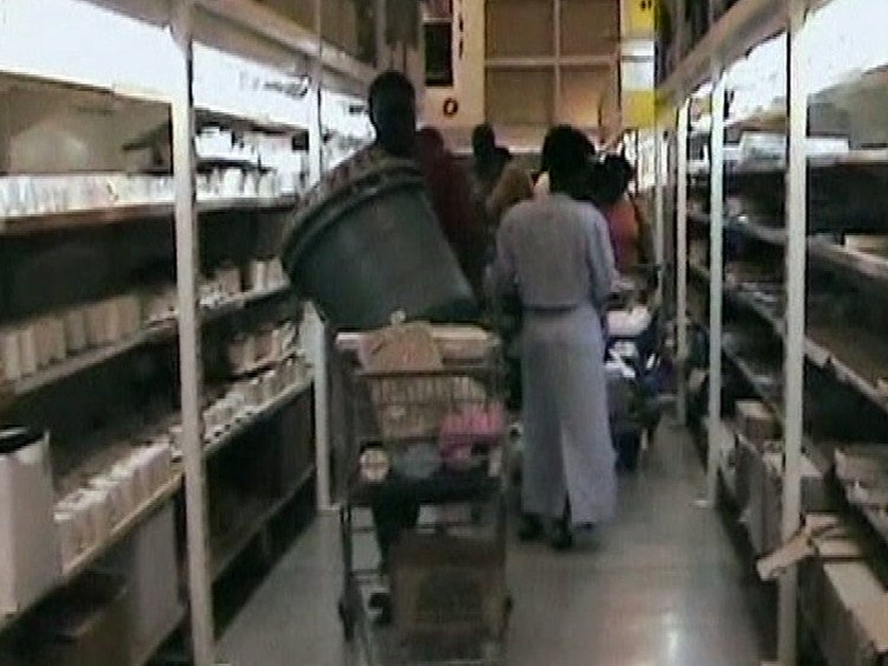 Zimbabwe - Hit by 5,000% inflation