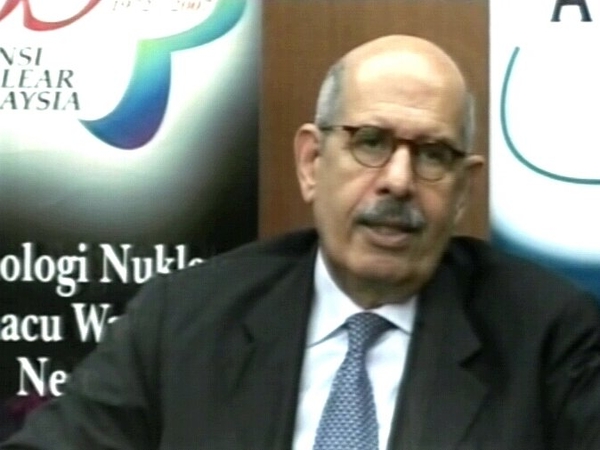 Mohammed ElBaradei - Nuclear reactor shut down