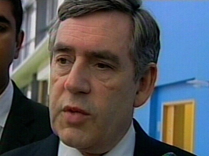 Gordon Brown - NI progress on agenda