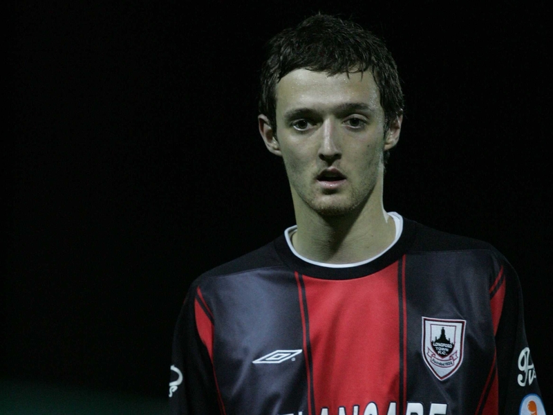 Dave Mooney had Longford's best chance of the night