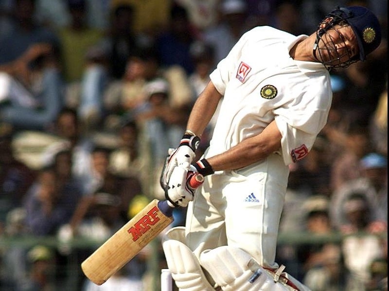 Sachin Tendulkar hit 82 at the Brit Oval