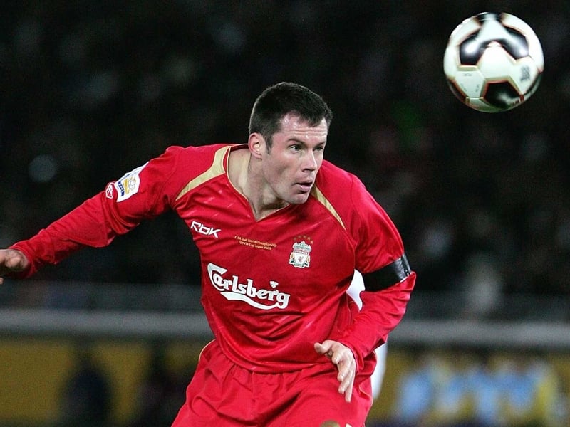 Liverpool defender Jamie Carragher delivered a superb performance, vindicating his decision to put club before country