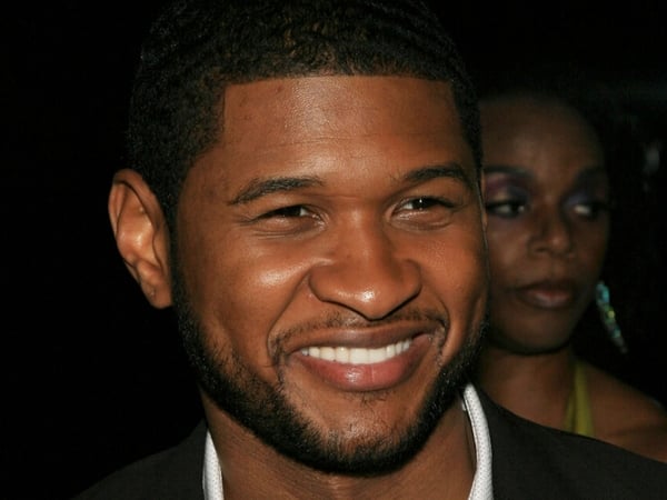 Usher - Celebrating the birth of another son