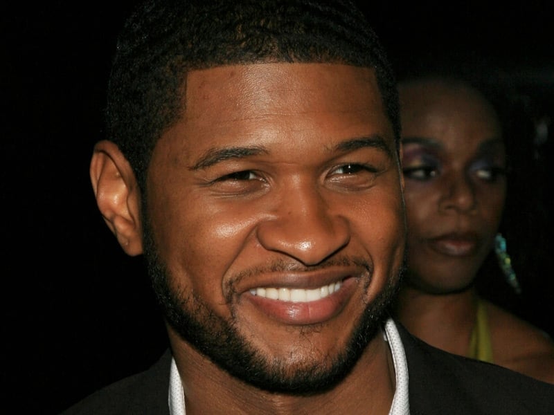 Usher - Celebrating the birth of another son