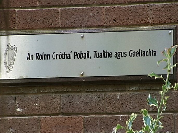 Dept of An Gaeltacht - Draft strategy
