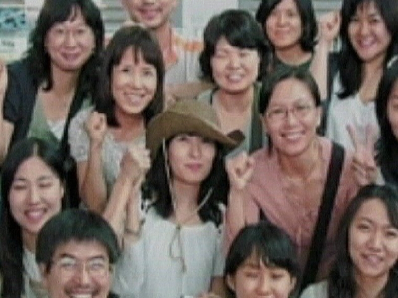 S Korean hostages - Pictured before they were kidnapped 11 days ago