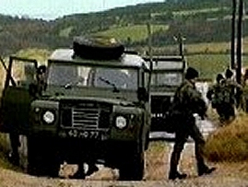 Royal Irish Regiment - Usually stationed in Shropshire