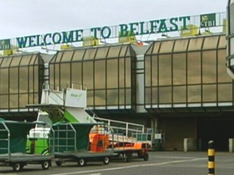 Belfast Airport - Drugs hidden in a suitcase