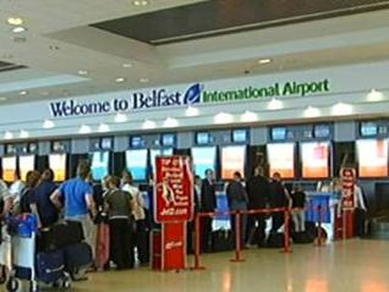 Belfast airport - Travellers affected