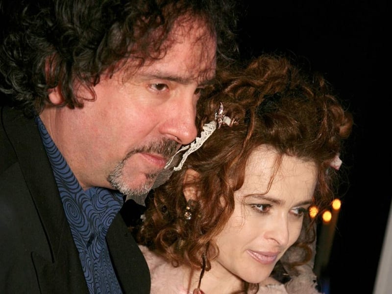 Bonham Carter (with husband Tim Burton) - Back as Bellatrix Lestrange