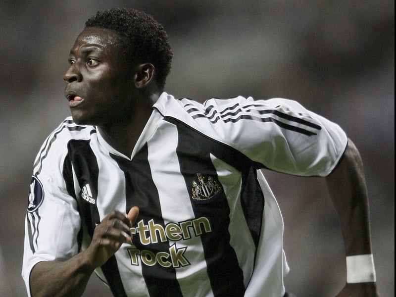 Obafemi Martins' goal gave the Magpies a point