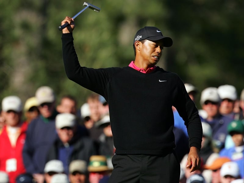 Tiger Woods won by eight shots at East Lake