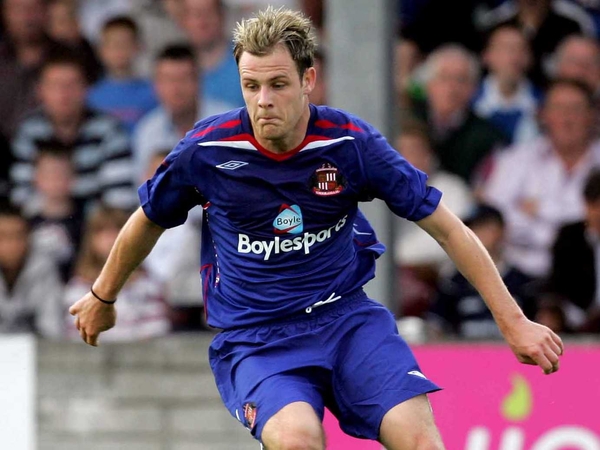 Anthony Stokes in action during pre-season